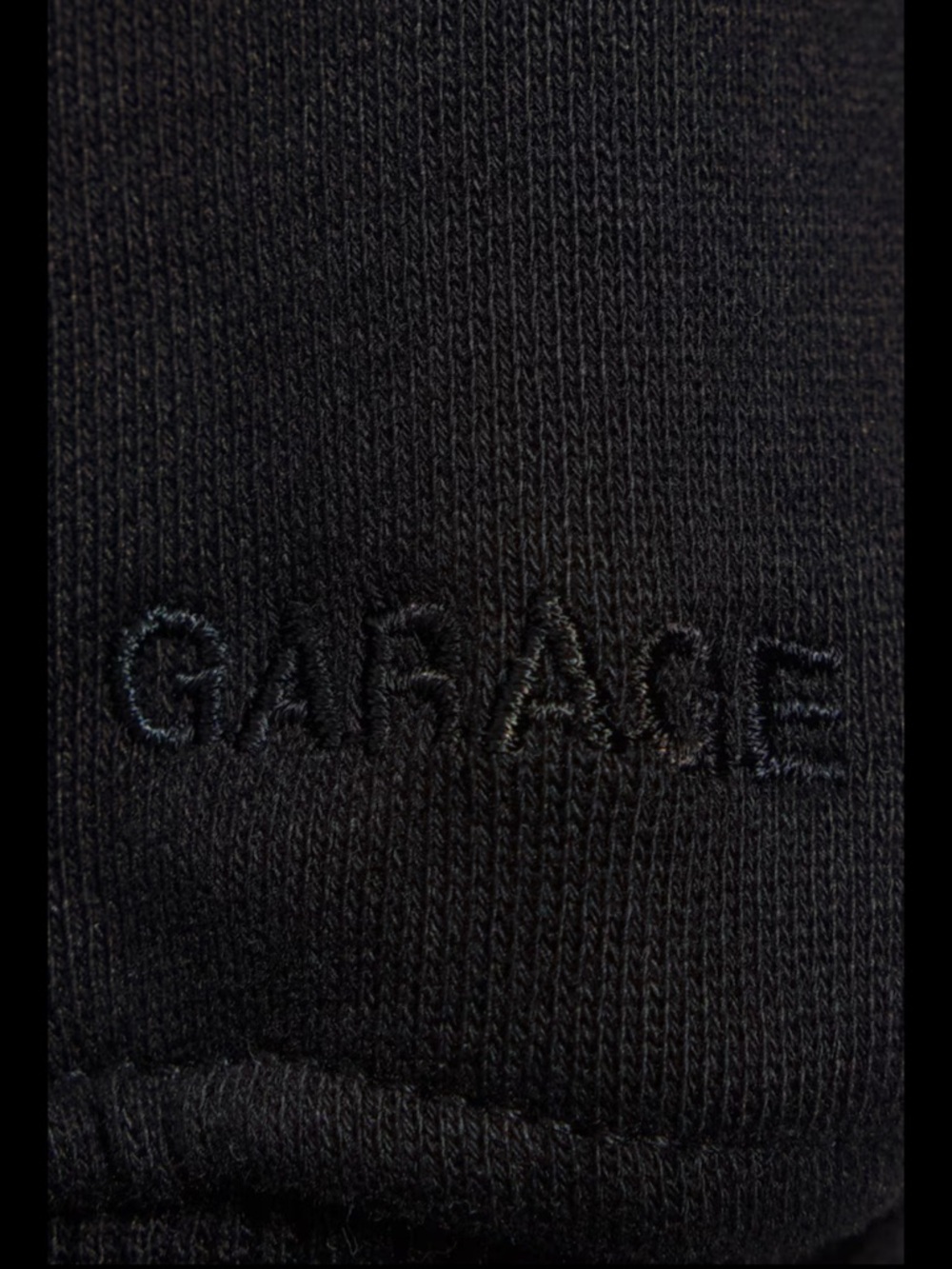 Garage Black Ultra Fleece Pullover Hoodie Sweatshirt NWT Size L/XL - Picture 4 of 8